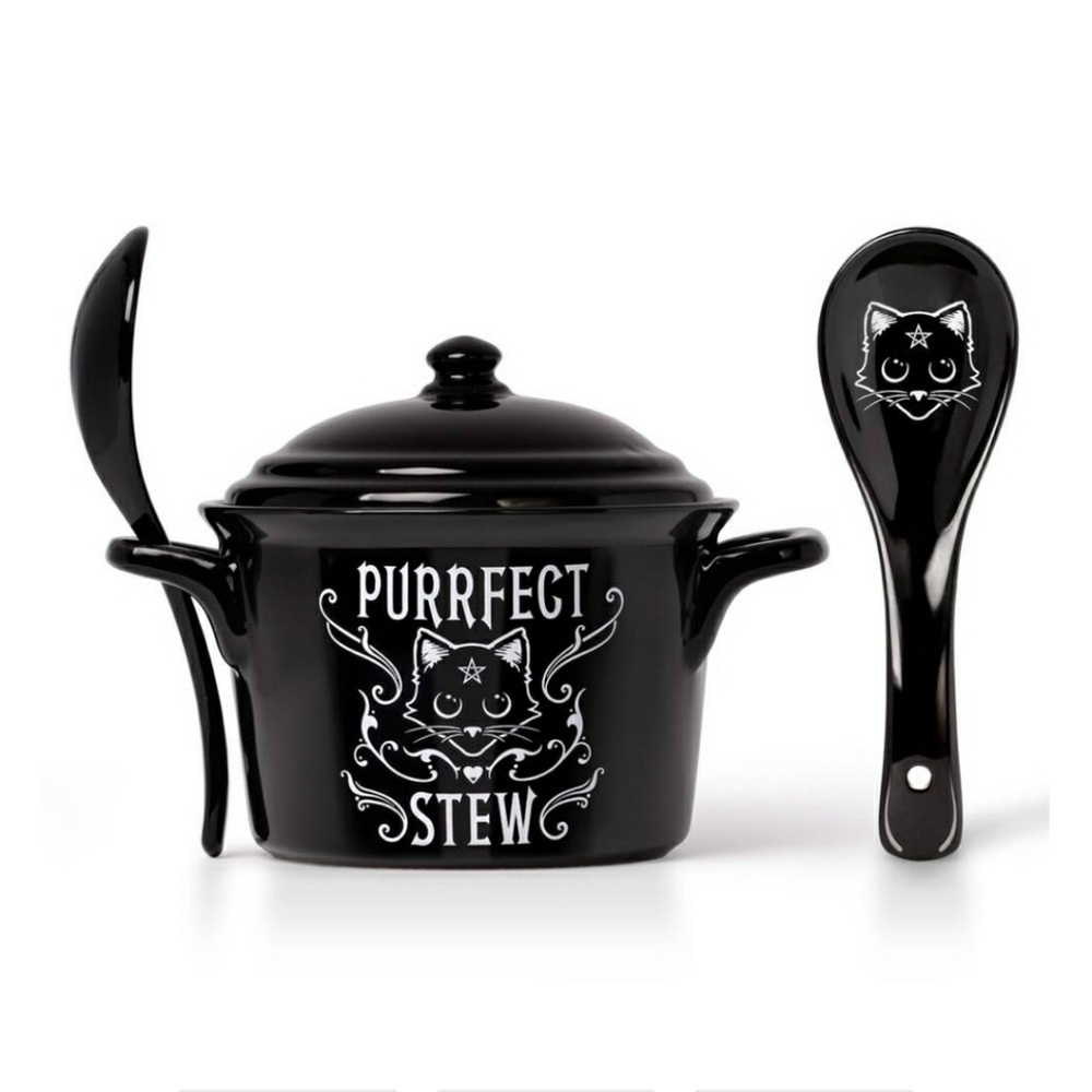 AOE PURRFECT Stew Bone China Bowl